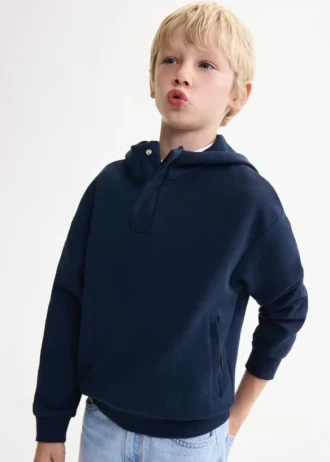Interlock-Baumwoll-Sweatshirt