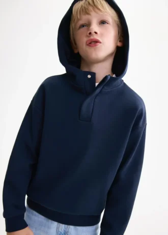Interlock-Baumwoll-Sweatshirt