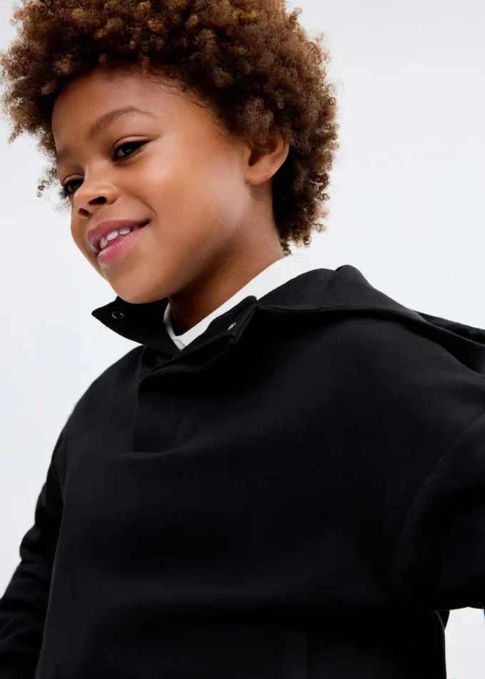 Interlock-Baumwoll-Sweatshirt Interlock-Baumwoll-Sweatshirt
