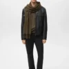 Jacke aus 100 % Leder mit Taschen Jacke aus 100 % Leder mit Taschen