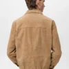 Jacke aus 100 % Leder mit Taschen Jacke aus 100 % Leder mit Taschen