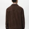 Jacke aus 100 % Leder mit Taschen Jacke aus 100 % Leder mit Taschen