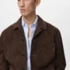 Jacke aus 100 % Leder mit Taschen Jacke aus 100 % Leder mit Taschen