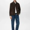 Jacke aus 100 % Wildleder Jacke aus 100 % Wildleder