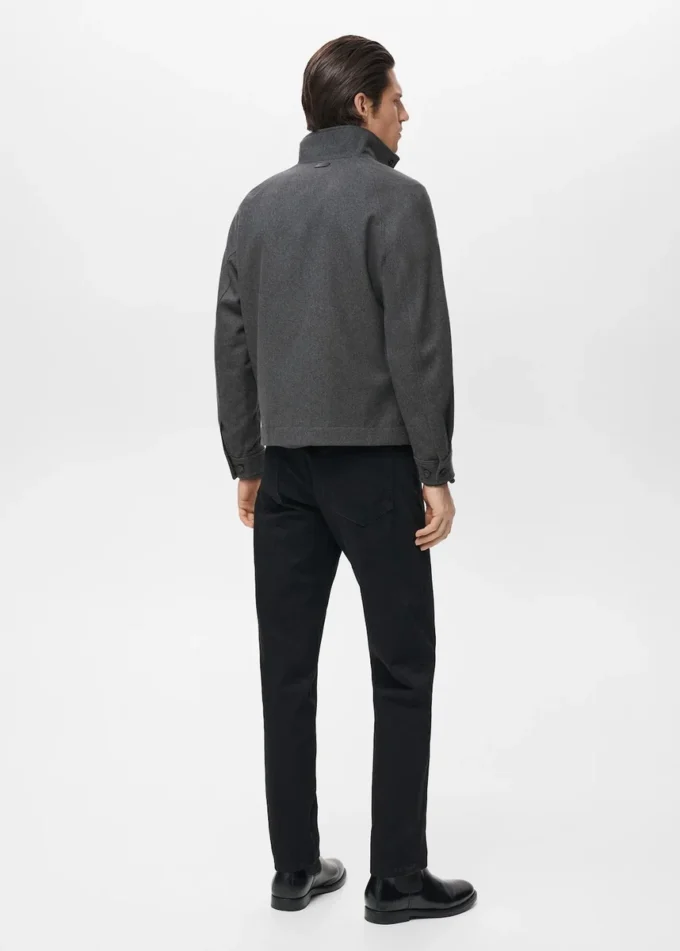 Jacke aus Wollmischgewebe Jacke aus Wollmischgewebe