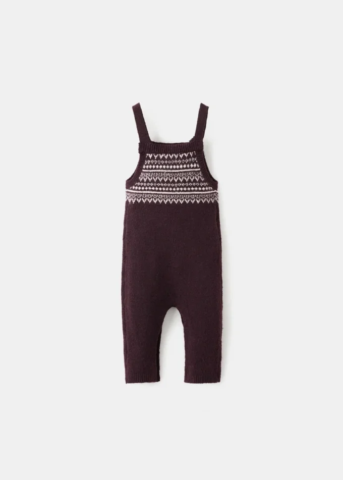 Jacquard-Stricklatzhose Jacquard-Stricklatzhose