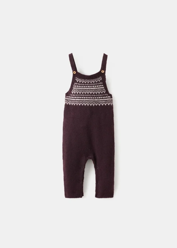 Jacquard-Stricklatzhose Jacquard-Stricklatzhose