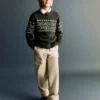 Jacquard-Strickpullover