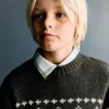 Jacquard-Strickpullover