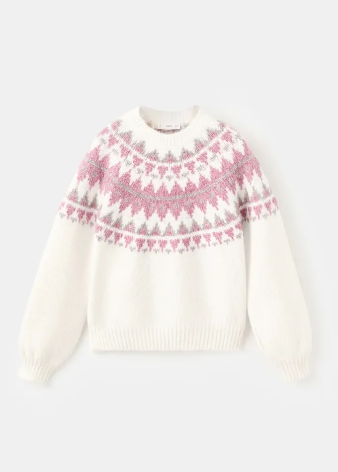 Jacquard-Strickpullover