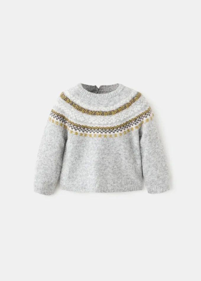 Jacquard-Strickpullover Jacquard-Strickpullover