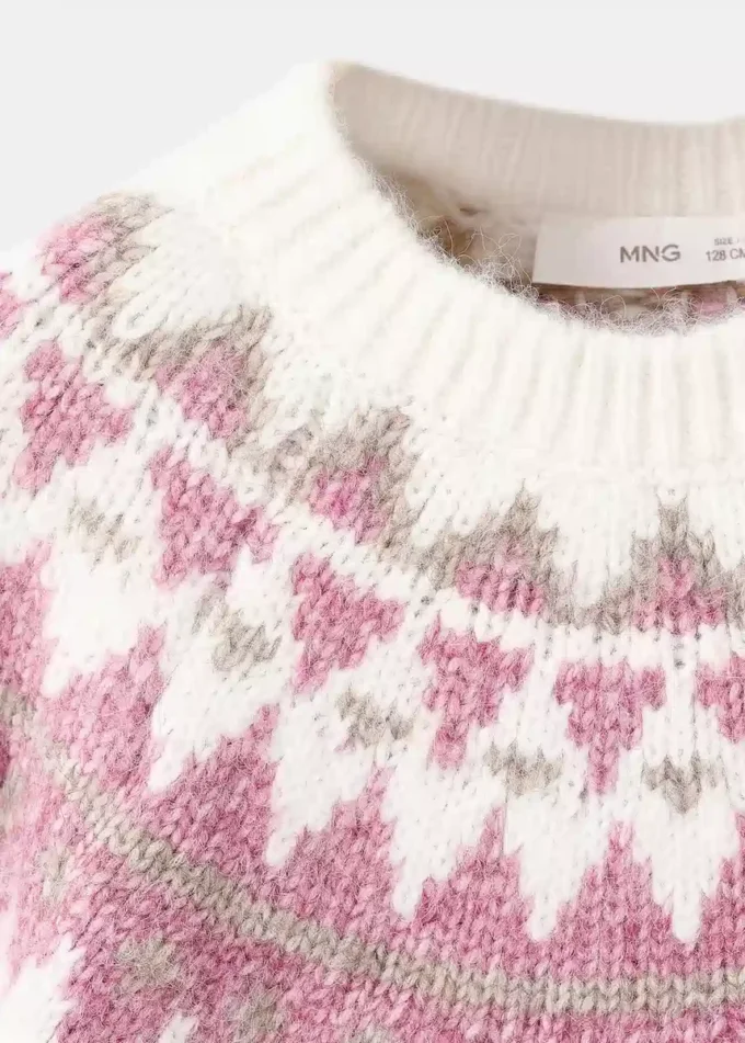 Jacquard-Strickpullover