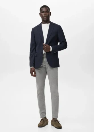 Jan Slim-Fit-Jeans in Grau