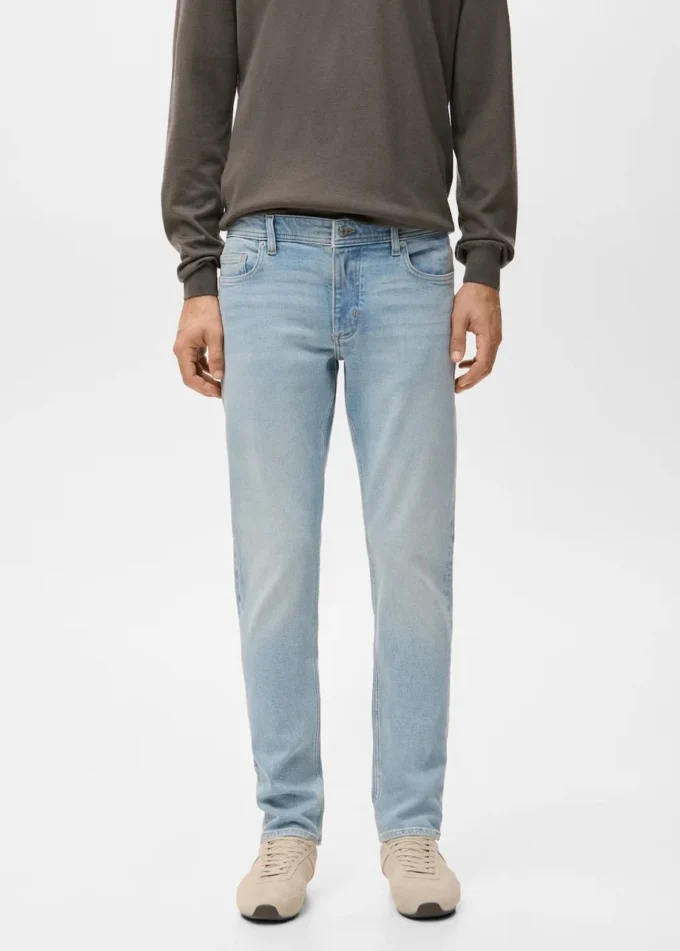 Jan Slim-Fit-Jeans mit Ausfrans-Effekt Jan Slim-Fit-Jeans mit Ausfrans-Effekt