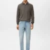 Jan Slim-Fit-Jeans mit Ausfrans-Effekt Jan Slim-Fit-Jeans mit Ausfrans-Effekt