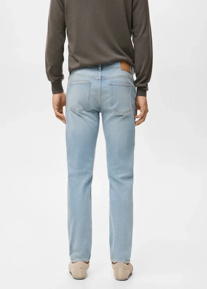 Jan Slim-Fit-Jeans mit Ausfrans-Effekt Jan Slim-Fit-Jeans mit Ausfrans-Effekt