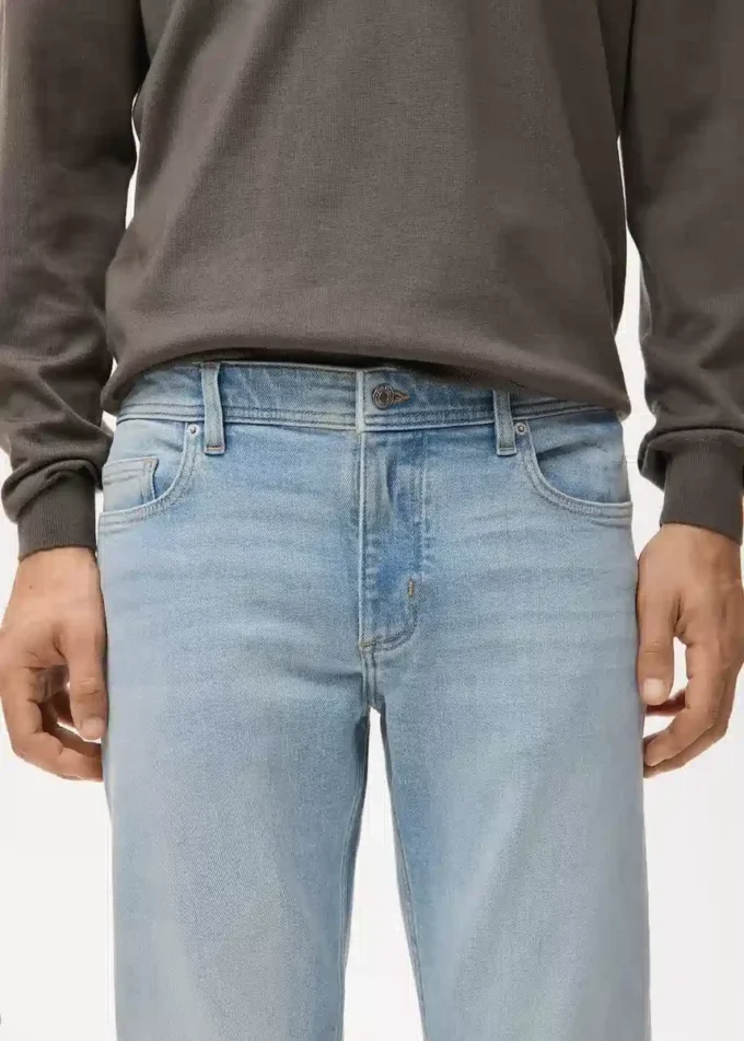 Jan Slim-Fit-Jeans mit Ausfrans-Effekt Jan Slim-Fit-Jeans mit Ausfrans-Effekt