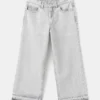 Jeans-Culotte mit mittlerer Leibhöhe und hohem Tragekomfort