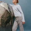 Jeans mit gestickten Sternen Jeans mit gestickten Sternen