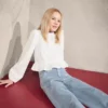 Jeans mit glitzernden Sternen Jeans mit glitzernden Sternen