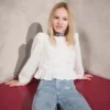 Jeans mit glitzernden Sternen Jeans mit glitzernden Sternen