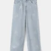 Jeans mit glitzernden Sternen Jeans mit glitzernden Sternen