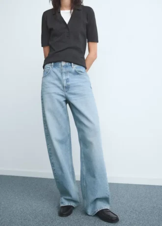 Jeans mit mittlerer Leibhöhe