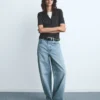 Jeans mit mittlerer Leibhöhe Jeans mit mittlerer Leibhöhe