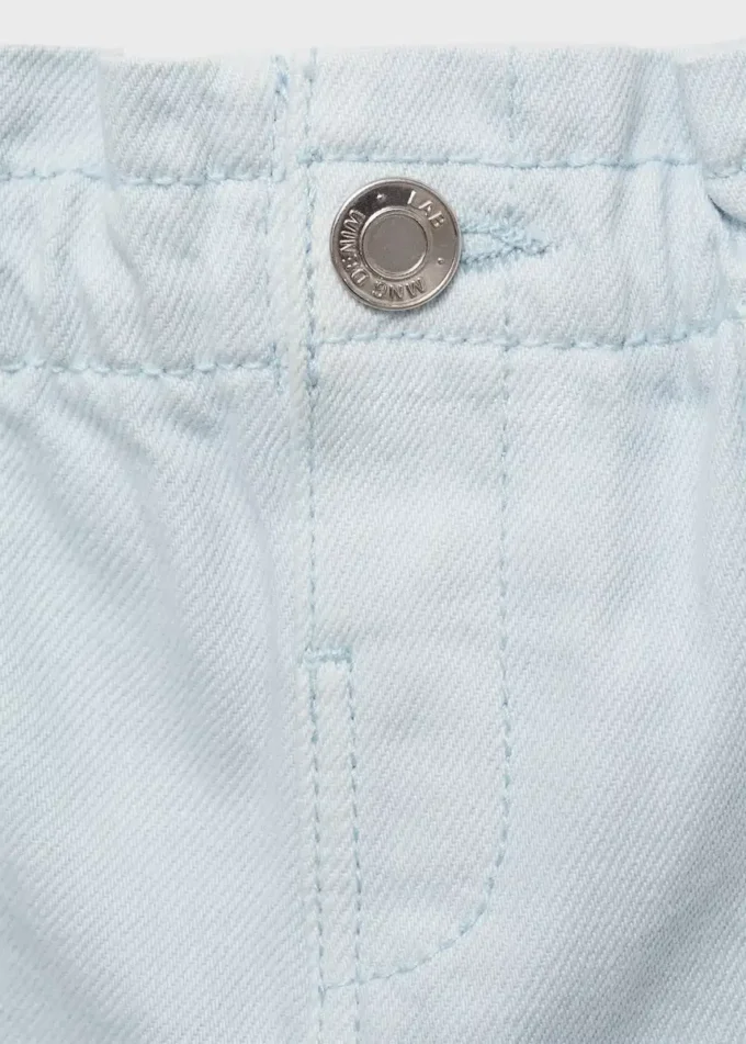 Jeans-Paperbag-Shorts Jeans-Paperbag-Shorts