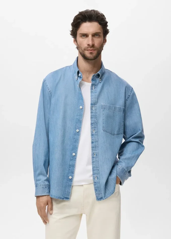 Jeanshemd mit Tasche Jeanshemd mit Tasche