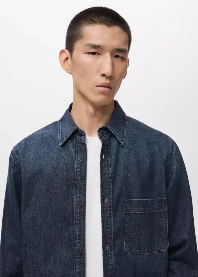 Jeanshemd mit Tasche Jeanshemd mit Tasche