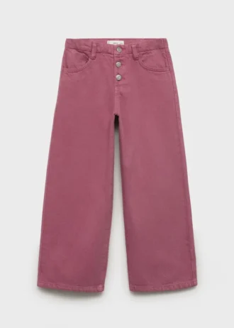 Jeanshose mit Knopfleiste