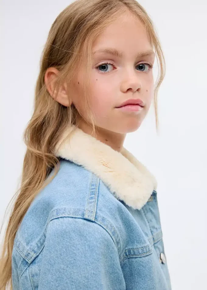 Jeansjacke mit Fellfutter Jeansjacke mit Fellfutter