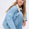 Jeansjacke mit Fellfutter Jeansjacke mit Fellfutter