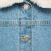 Jeansjacke mit Felloptik Jeansjacke mit Felloptik