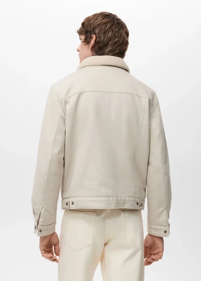 Jeansjacke mit Fleecefutter Jeansjacke mit Fleecefutter