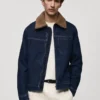 Jeansjacke mit Lammfellfutter Jeansjacke mit Lammfellfutter