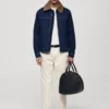 Jeansjacke mit Lammfellfutter Jeansjacke mit Lammfellfutter