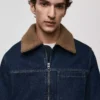 Jeansjacke mit Lammfellfutter Jeansjacke mit Lammfellfutter