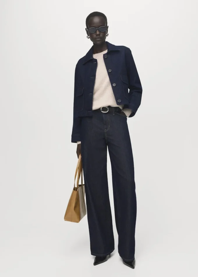 Jeansjacke mit Taschen Jeansjacke mit Taschen