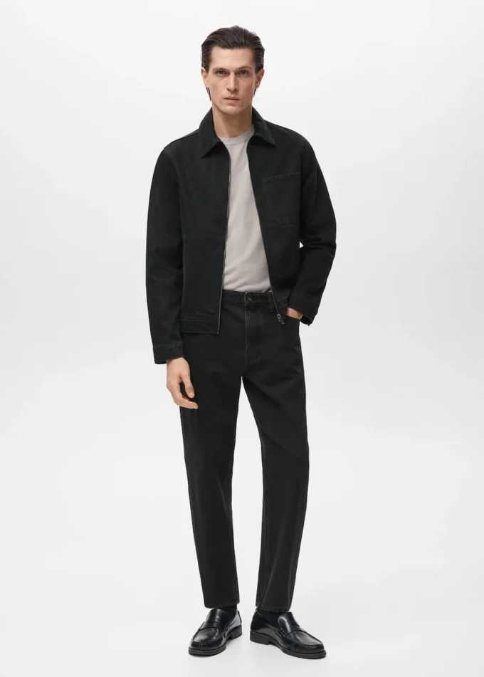 Jeansjacke mit Taschen Jeansjacke mit Taschen