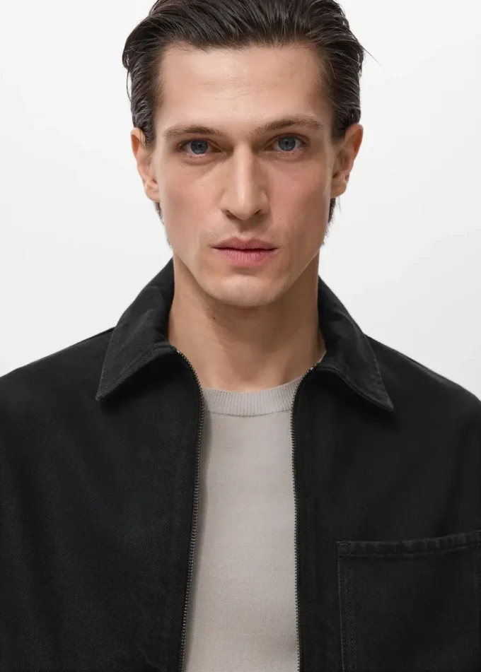 Jeansjacke mit Taschen Jeansjacke mit Taschen