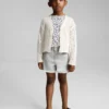 Jeansshorts mit ausgefranstem Saum Jeansshorts mit ausgefranstem Saum