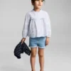 Jeansshorts mit Umschlag Jeansshorts mit Umschlag