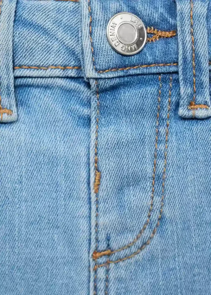 Jeansshorts mit Umschlag Jeansshorts mit Umschlag