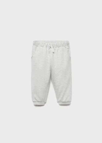 Jogginghose aus Baumwolle mit Kordelzug