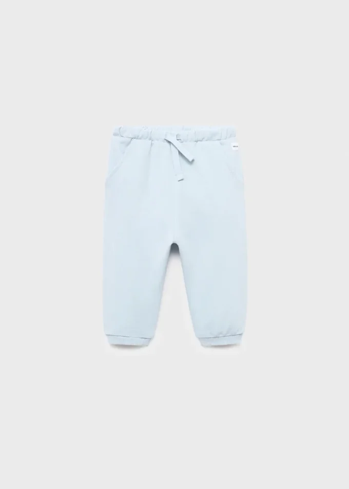 Jogginghose aus Baumwolle mit Kordelzug