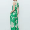 Jumpsuit mit bedrucktem Gürtel Jumpsuit mit bedrucktem Gürtel