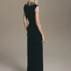Jumpsuit mit drapiertem Ausschnitt und Gürtel