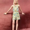 Jumpsuit mit tropischem Print